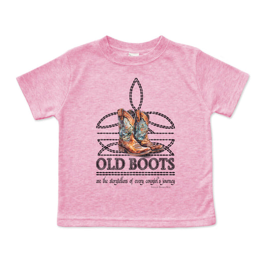 OLD BOOTS Cowgirl Boot Stitch Infant Western Tee