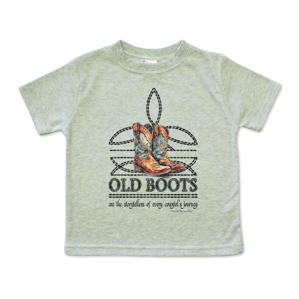 OLD BOOTS Cowgirl Boot Stitch Infant Western Tee