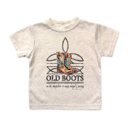 OLD BOOTS Cowgirl Boot Stitch Infant Western Tee