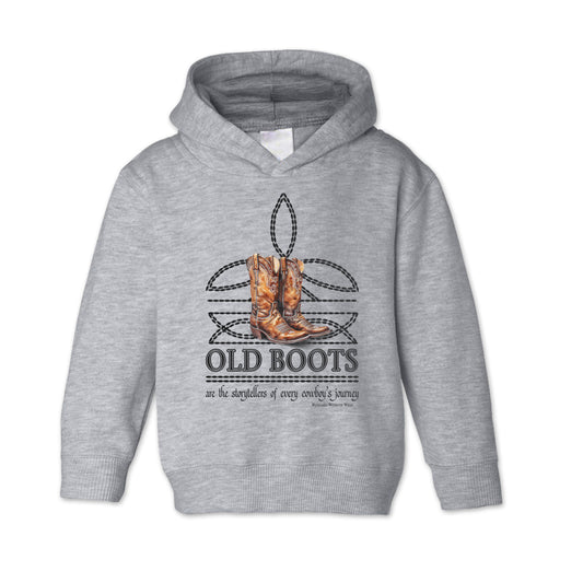 OLD BOOTS Boot Stitch Cowboy Toddler Pullover Hoodie