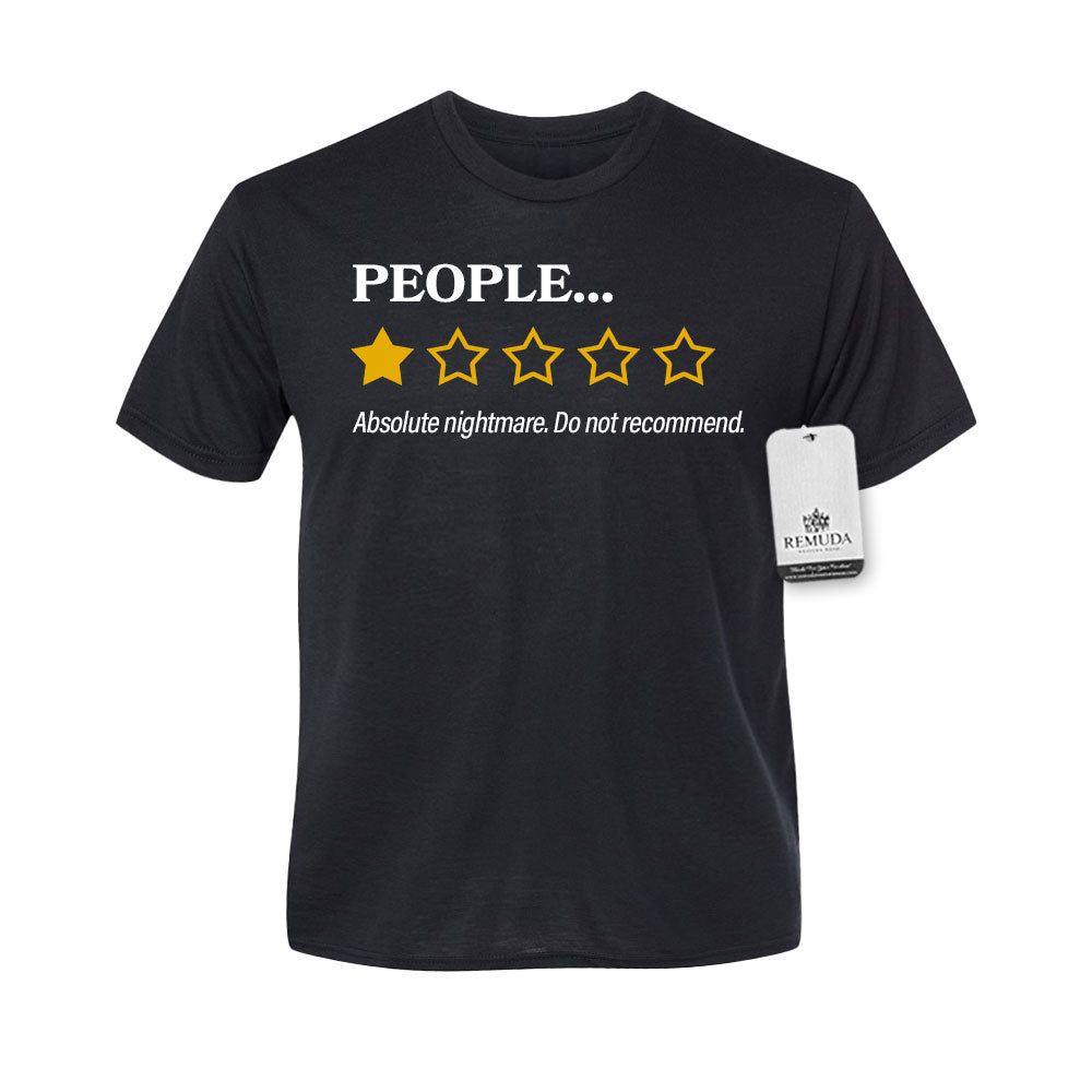 Star Ratings - Adult Unisex Western Tee T-Shirt