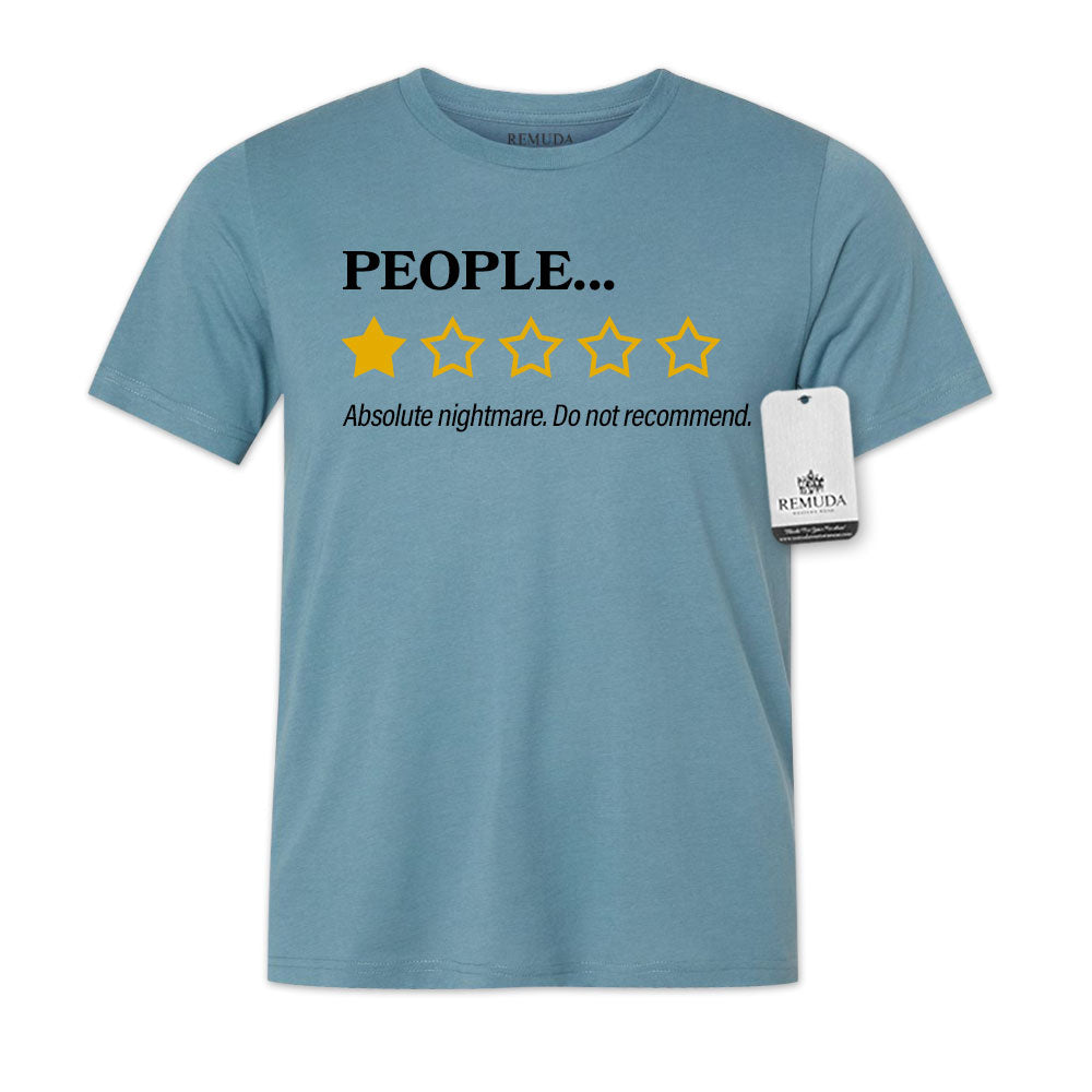Star Ratings - Adult Unisex Western Tee T-Shirt