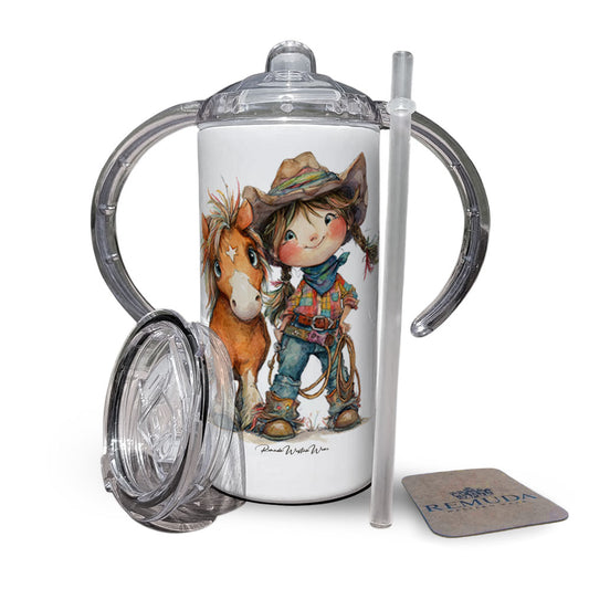 Pony Pals Cowgirl Infant & Toddler Girls Western Sippy Cup