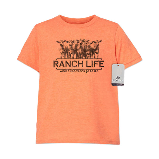Ranch Life: Where Vacations Go to Die - Youth Western Tee T-Shirt