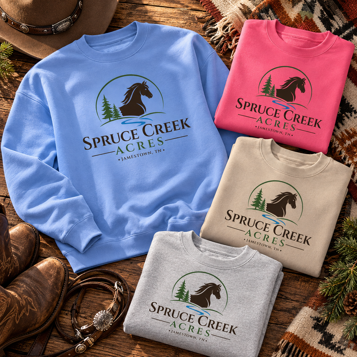 Spruce Creek Acres - Adult Unisex Sweatshirt