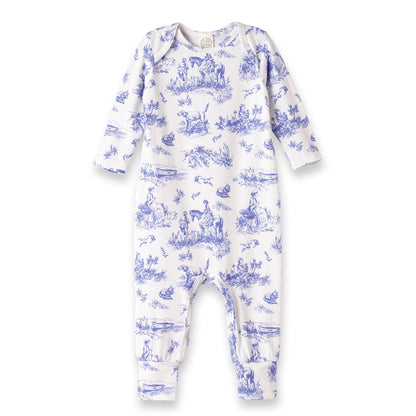 Toile de Jouy Bamboo Western Romper