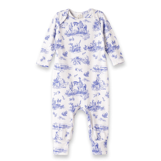 Toile de Jouy Bamboo Western Romper