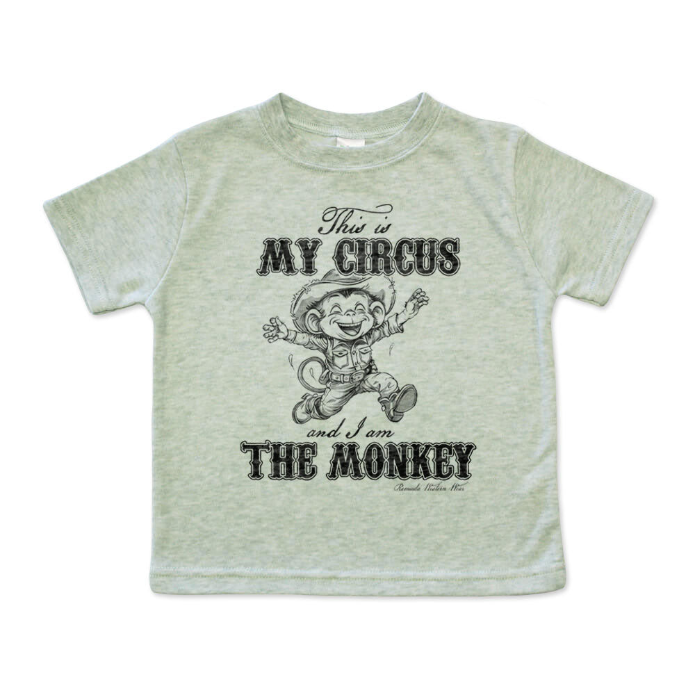 THIS IS MY CIRCUS AND I AM THE MONKEY Infant Western Tee