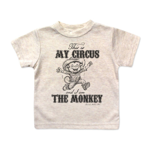 THIS IS MY CIRCUS AND I AM THE MONKEY Infant Western Tee