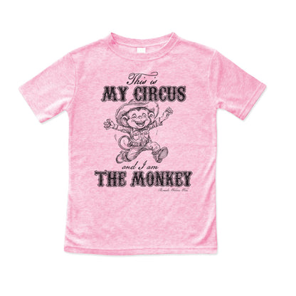 THIS IS MY CIRCUS AND I AM THE MONKEY Toddler Western Tee