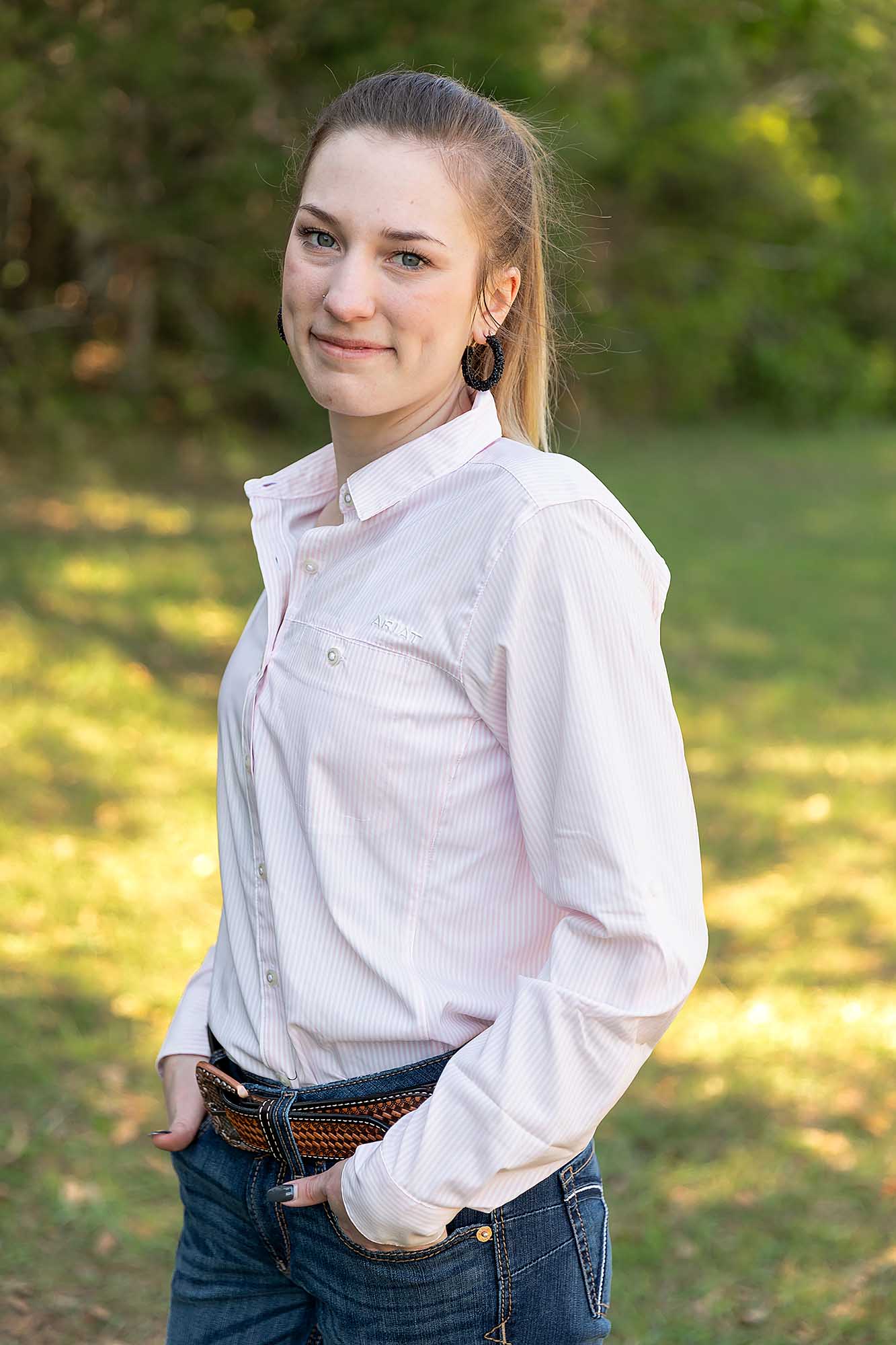 Ariat Women's VentTek Stretch Shirt, Strawberry Stripe