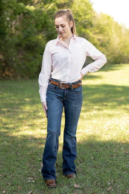 Ariat Women's VentTek Stretch Shirt, Strawberry Stripe